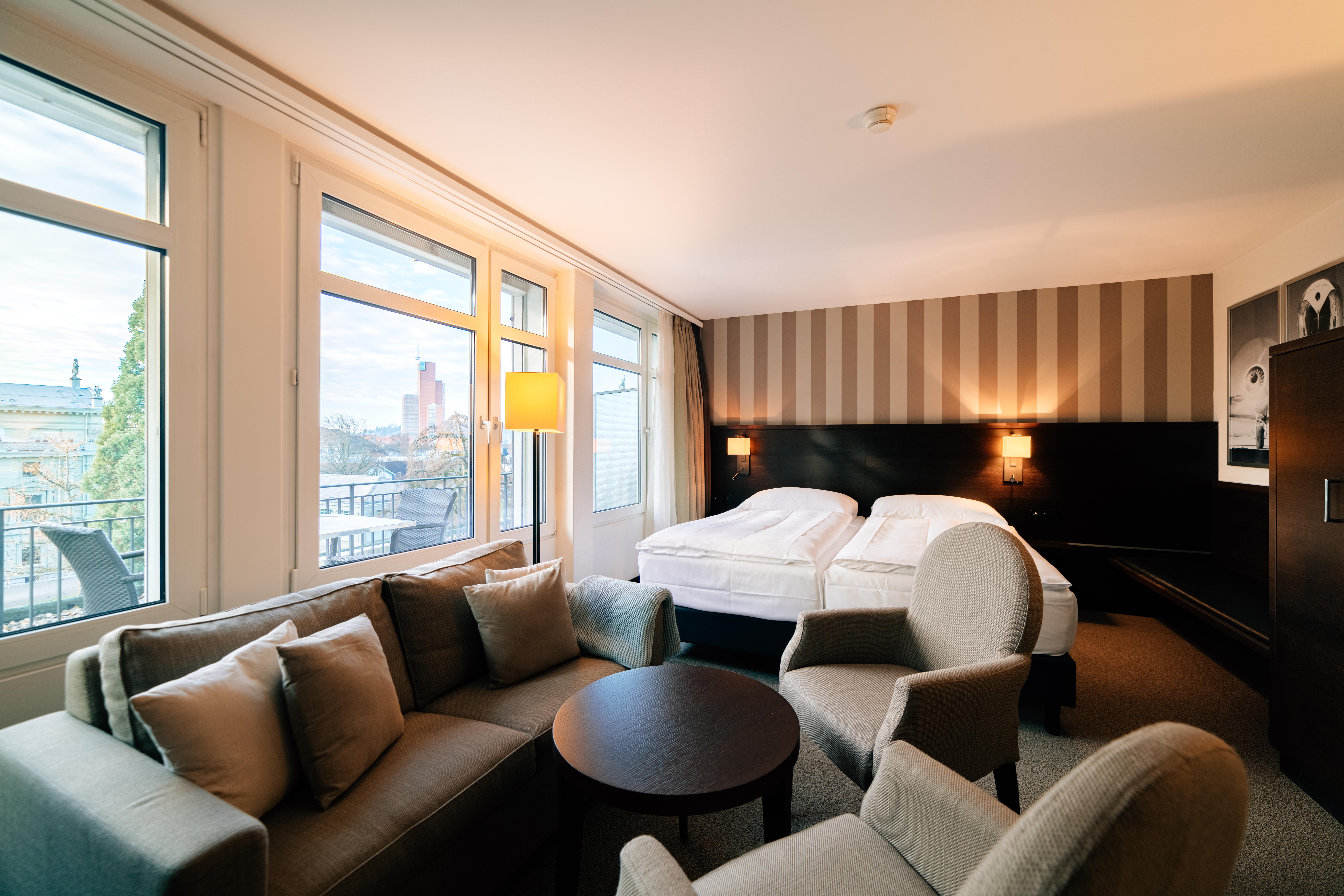 Park Hotel Winterthur Bagian luar foto